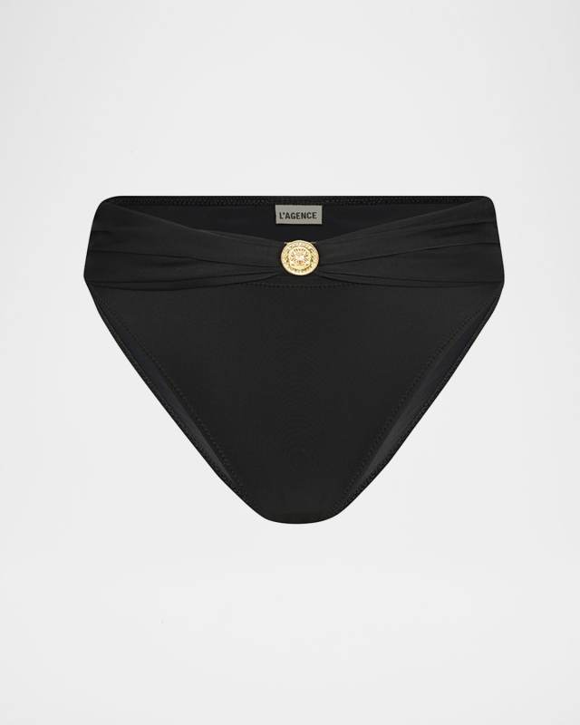 Miya Solid Classic Bikini Bottoms